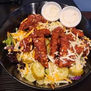 Flaming Hot Chicken Salad